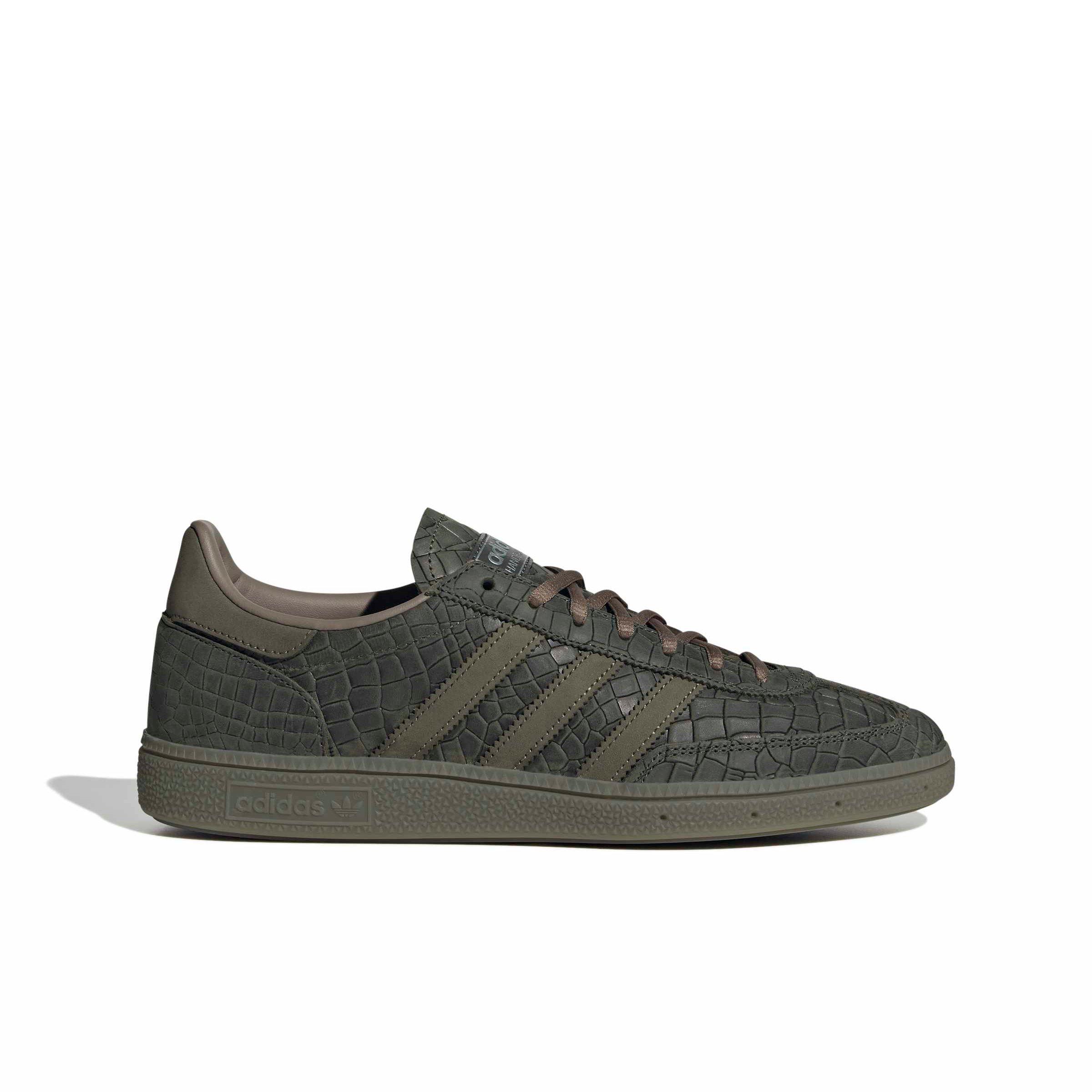adidas Originals Handball Spezial "Night Cargo/Olive Strata/Blanch Brown" Men's Shoe - CARGO/OLIVE/BROWN